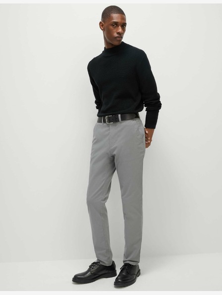 Marks & Spencer Marks & Spencer sztreccs chino nadrág Slim fit szürke