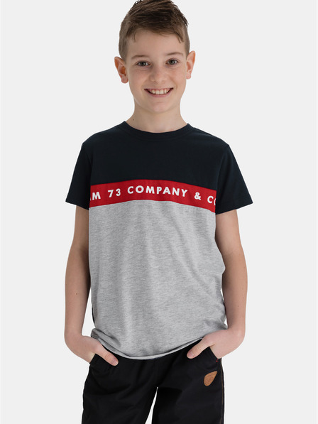 Sam 73 Szürke és kék fiú póló SAM 73
