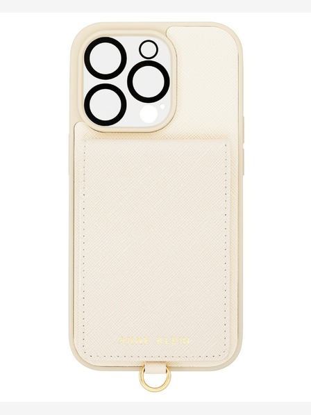 Anne Klein Anne Klein krémszínű borító iPhone 14 Pro készülékhez