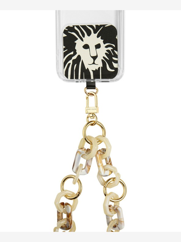 Anne Klein Műanyag crossbody lánc mobiltelefonhoz Anne Klein WK4028GPIV műanyag keresztlánc Anne Klein WK4028GPIV