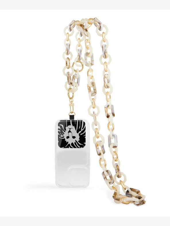 Anne Klein Műanyag crossbody lánc mobiltelefonhoz Anne Klein WK4028GPIV műanyag keresztlánc Anne Klein WK4028GPIV