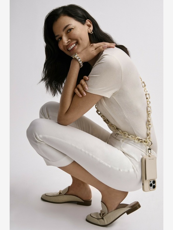 Anne Klein Műanyag crossbody lánc mobiltelefonhoz Anne Klein WK4028GPIV műanyag keresztlánc Anne Klein WK4028GPIV