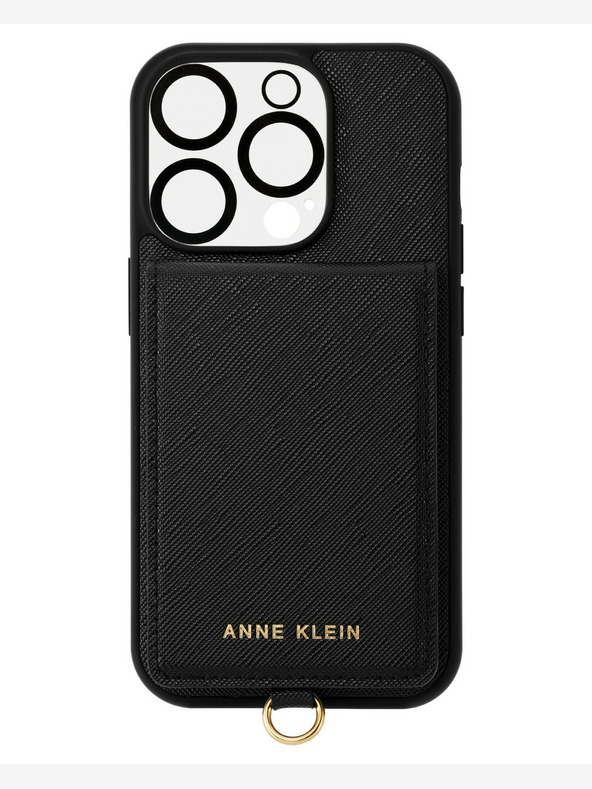 Anne Klein Fekete Anne Klein borító iPhone 14 Pro készülékhez