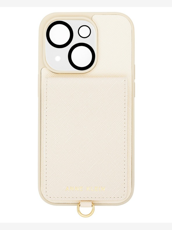 Anne Klein Anne Klein krémszínű borító iPhone 13/14 készülékhez