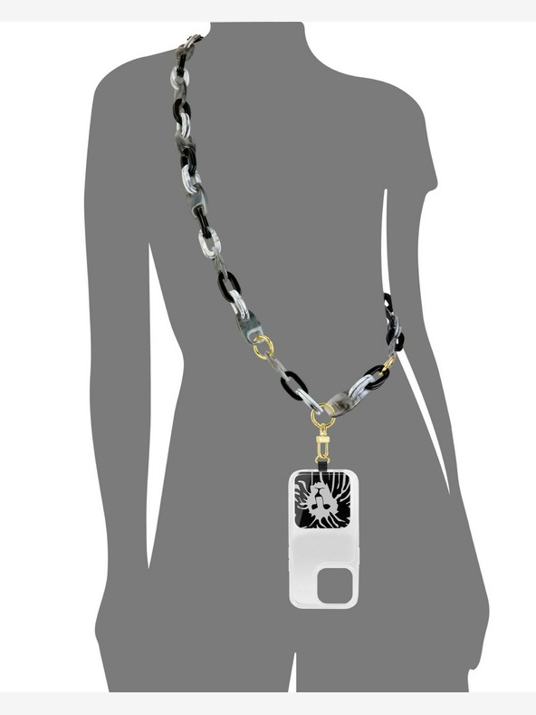 Anne Klein Műanyag keresztlánc az Anne Klein WK4020BKGY mobiltelefonhoz