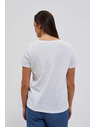 Moodo Fehér női póló Moodo