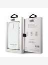 Karl Lagerfeld Szemcsés PU Hotel RSG hátlap iPhone 15 szürke Karl Lagerfeld Karl Lagerfeld