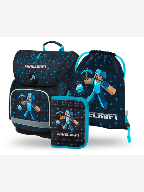 BAAGL  Ergo Minecraft Blue Axe Iskolai készlet