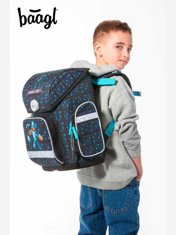 BAAGL  Ergo Minecraft Blue Axe Iskolai készlet