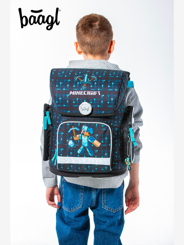 BAAGL  Ergo Minecraft Blue Axe Iskolai készlet