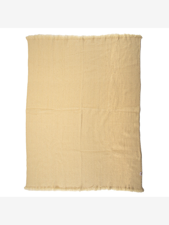 Balkanova Karandila VII fehér, festetlen, gyapjúból készült gyapjú takaró