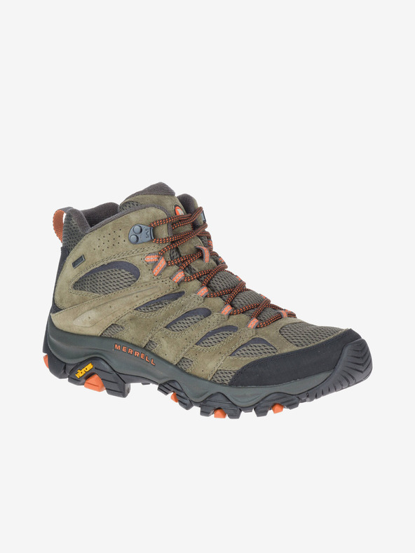 Merrell Zöld Férfi bokás kültéri tornacipő MERRELL Moab 3 Mid GTX