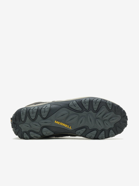 Merrell Barna és fekete férfi bokás kültéri tornacipő MERRELL West Rim Sport Mid GTX