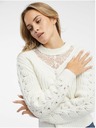 Orsay ORSAY krémszínű női kardigán csipkével