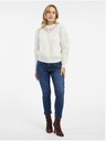 Orsay ORSAY krémszínű női kardigán csipkével