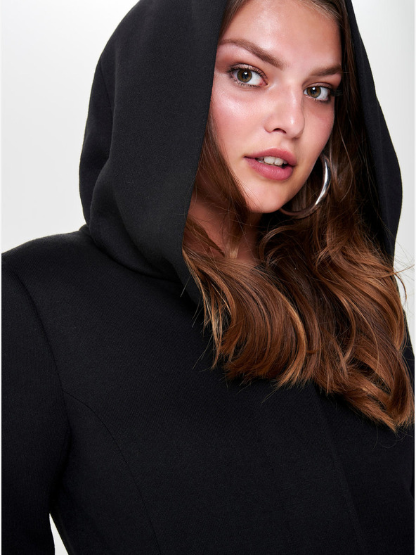 ONLY Fekete női könnyű, kapucnis kabát ONLY Sedona