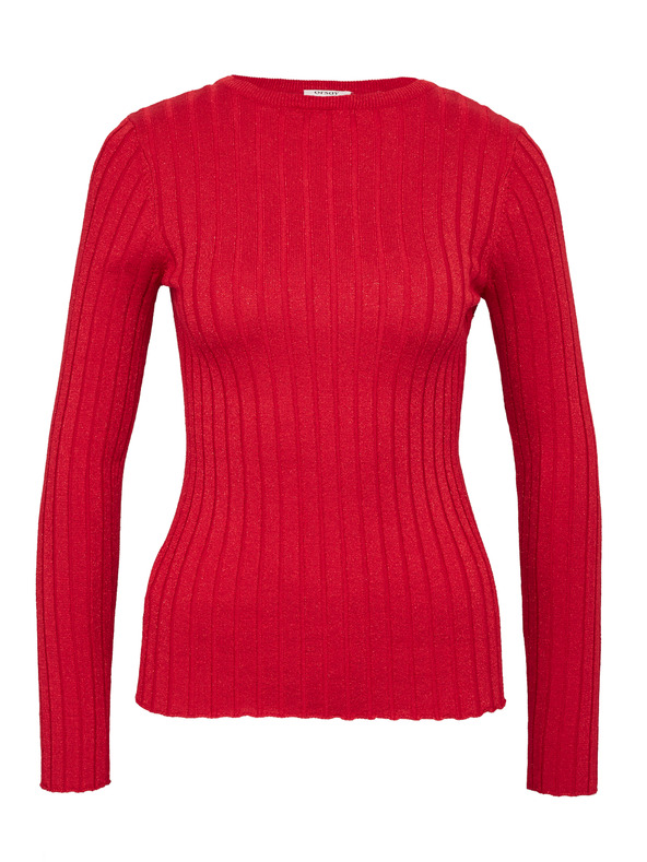 Orsay Orsay piros női hosszú ujjú póló