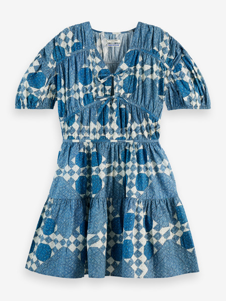 Scotch & Soda Scotch & Soda kék női mintás ruha