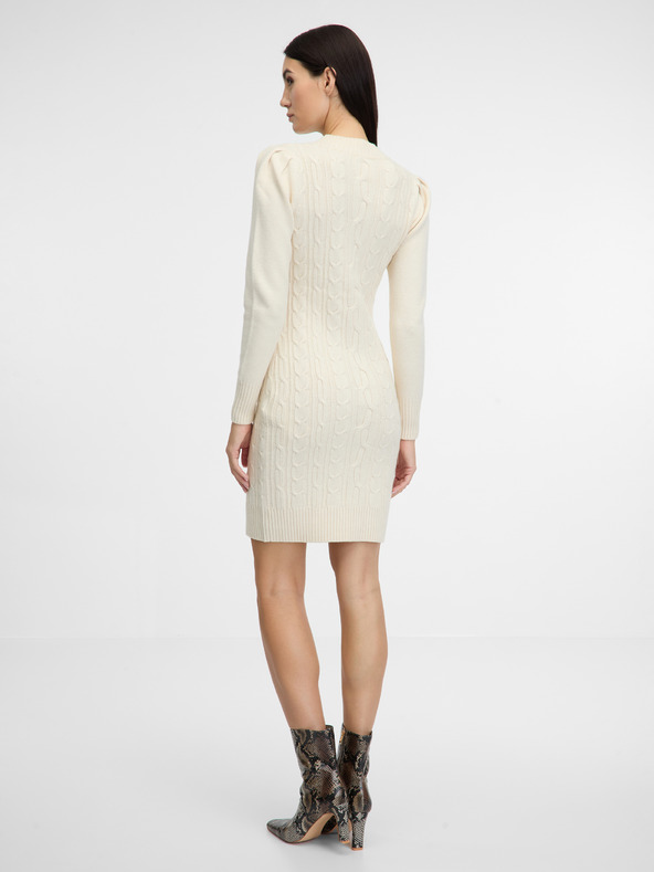 Orsay ORSAY krémszínű női pulóver ruha