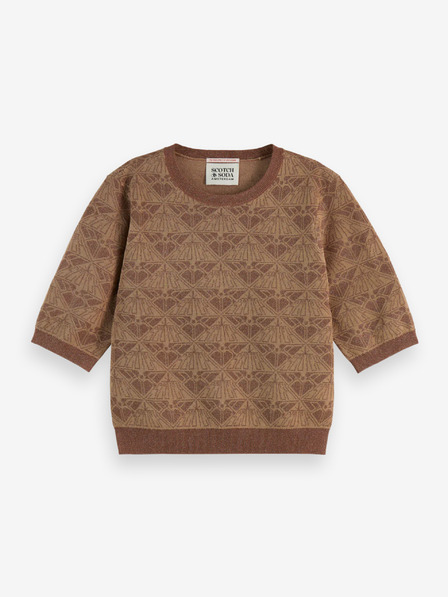 Scotch & Soda Barna női mintás pulóver Scotch & Soda