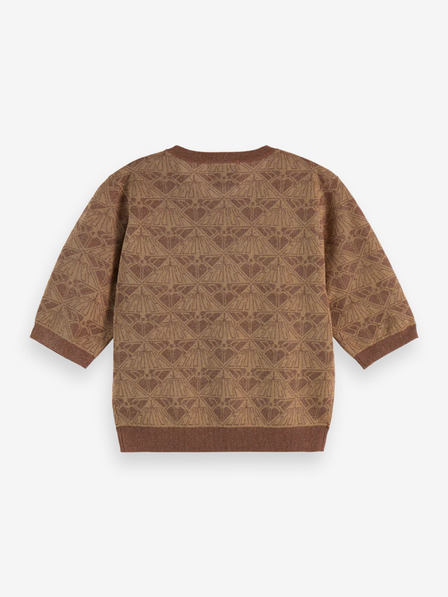 Scotch & Soda Barna női mintás pulóver Scotch & Soda
