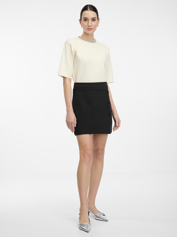 Orsay ORSAY fekete női szoknya