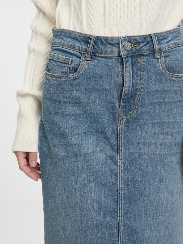 Orsay ORSAY kék női farmer maxi szoknya