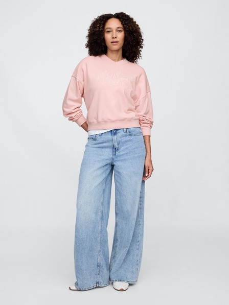 GAP Oversize polár pulóver GAP