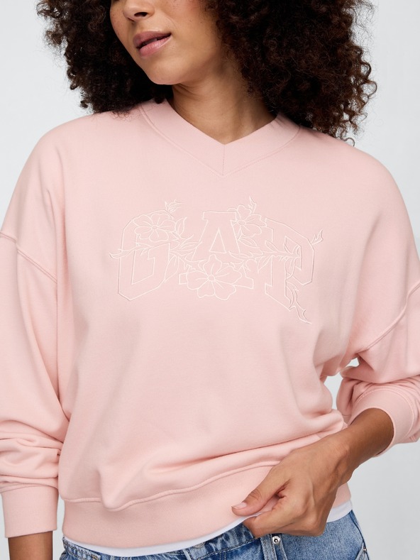 GAP Logós oversized pulóver GAP