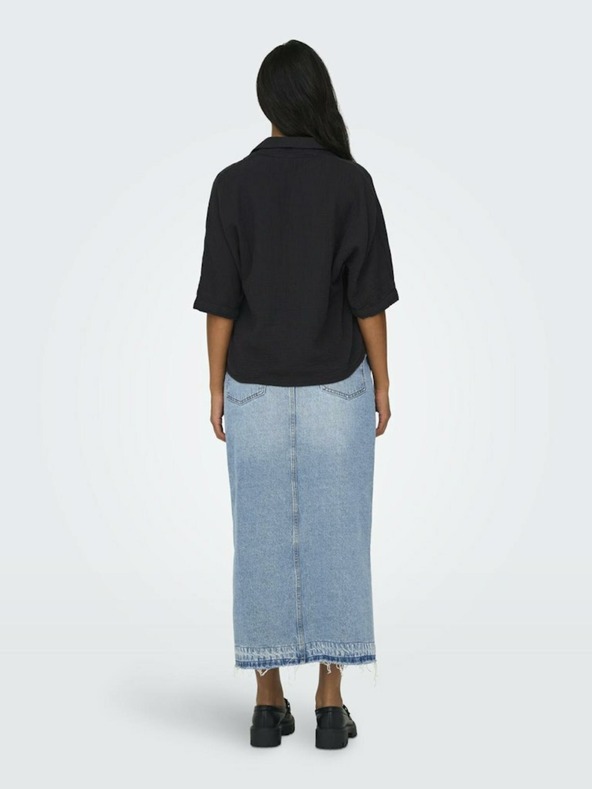 ONLY Sötétszürke női blúz ONLY Thyra