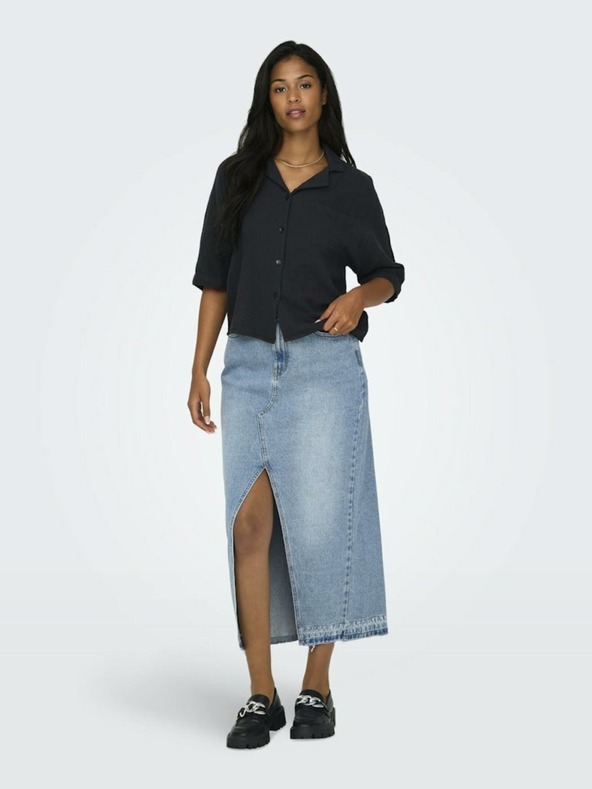 ONLY Sötétszürke női blúz ONLY Thyra