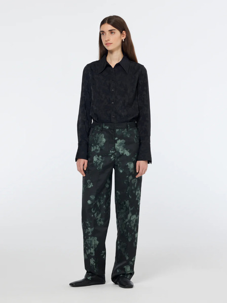 Scotch & Soda Zöld és fekete női mintás nadrág Scotch & Soda Scotch & Soda