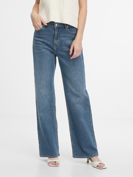Orsay ORSAY kék női wide leg farmernadrág