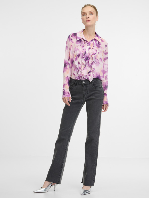 Orsay ORSAY fekete női bootcut farmer