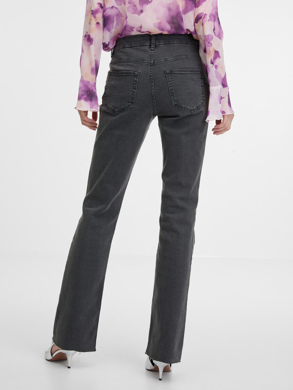 Orsay ORSAY fekete női bootcut farmer