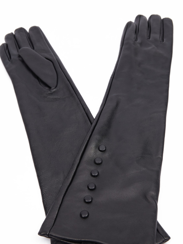 Orsay ORSAY fekete női hosszú kesztyű