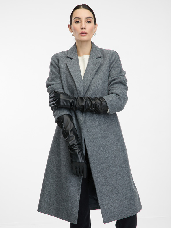 Orsay ORSAY fekete női hosszú kesztyű