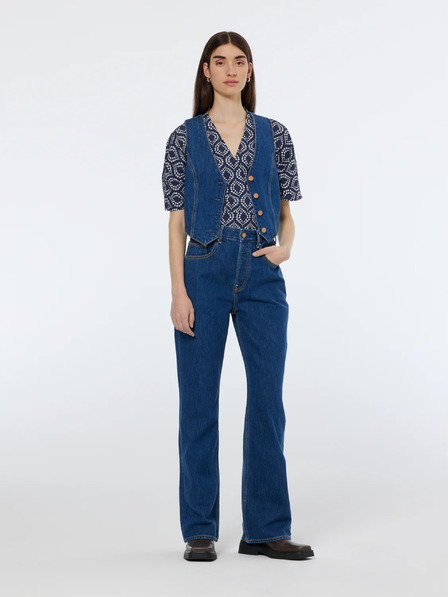 Scotch & Soda Scotch & Soda kék női farmer mellény