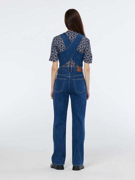 Scotch & Soda Scotch & Soda kék női farmer mellény