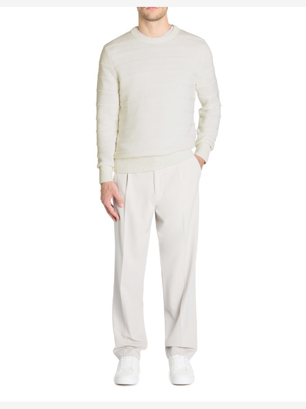 Celio Krém színű férfi pulóver Celio Leaaron