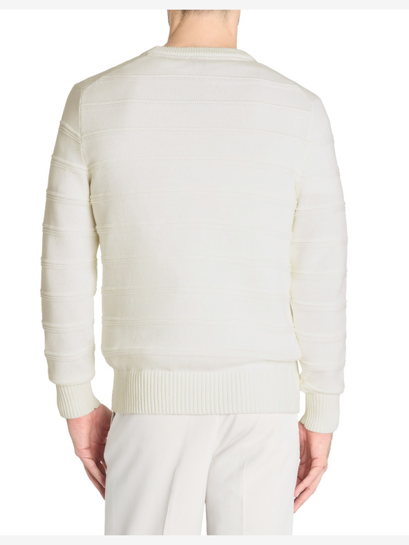 Celio Krém színű férfi pulóver Celio Leaaron