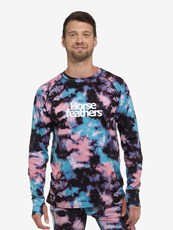 Horsefeathers Thermal póló Riley - aquacolor méret L HORSEFEATHERS
