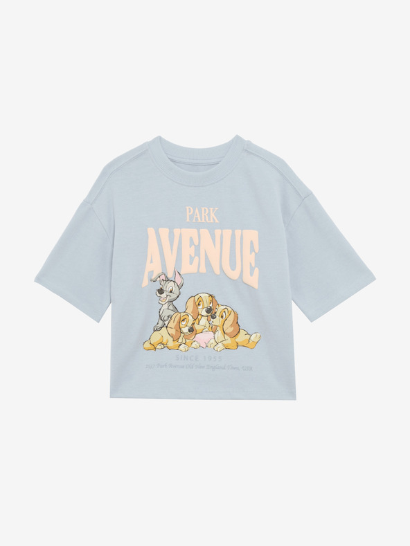 Marks & Spencer Lady and the Tramp™ tiszta pamut póló (1-8 éves korig) Marks & Spencer kék