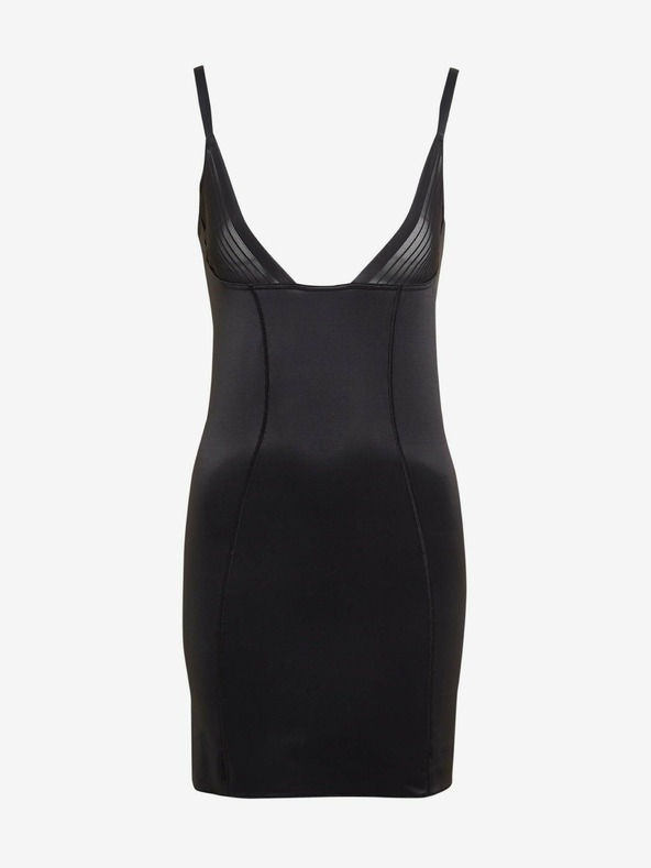 Marks & Spencer Feszesítő és formázó átlátszó kezeslábas, bevarrt melltartó nélkül Marks & Spencer fekete