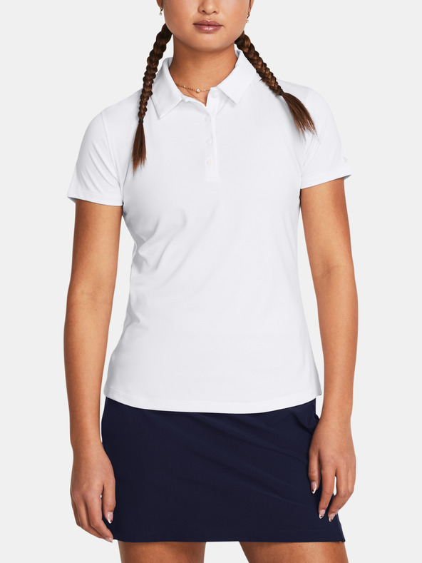 Under Armour Női póló Under Armour UA Playoff SS Polo-WHT