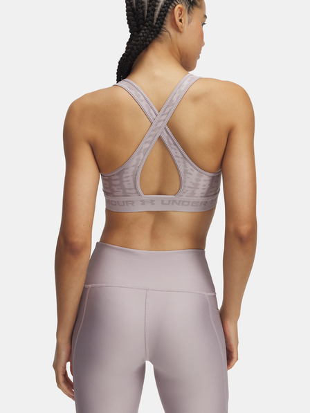 Under Armour Női melltartó Under Armour Crossback Mid Print