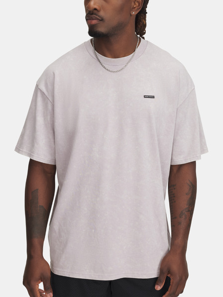 Under Armour Férfi póló Under Armour UA M HW OS LOGO WASH SS