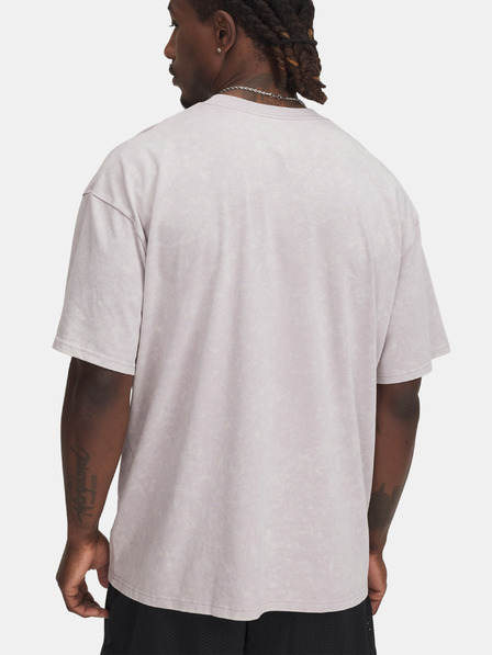 Under Armour Férfi póló Under Armour UA M HW OS LOGO WASH SS