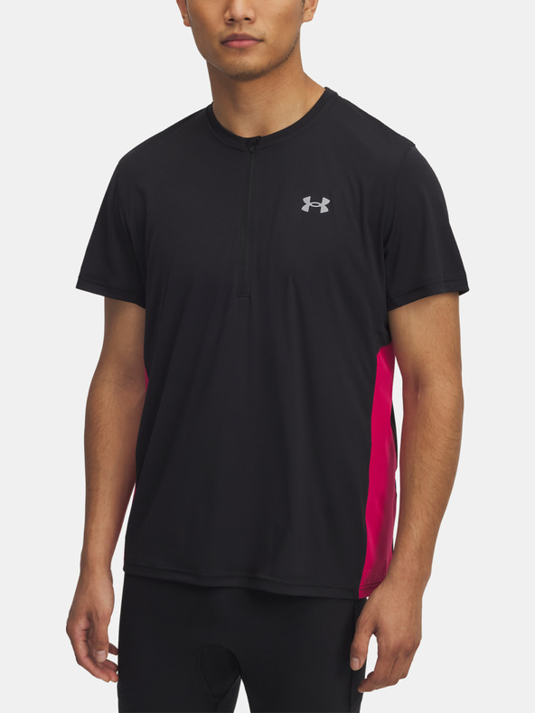 Under Armour Férfi póló Under Armour UA TRAIL RUN ZIP SS