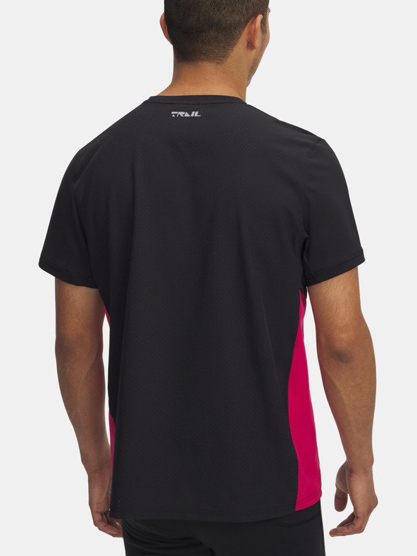 Under Armour Férfi póló Under Armour UA TRAIL RUN ZIP SS